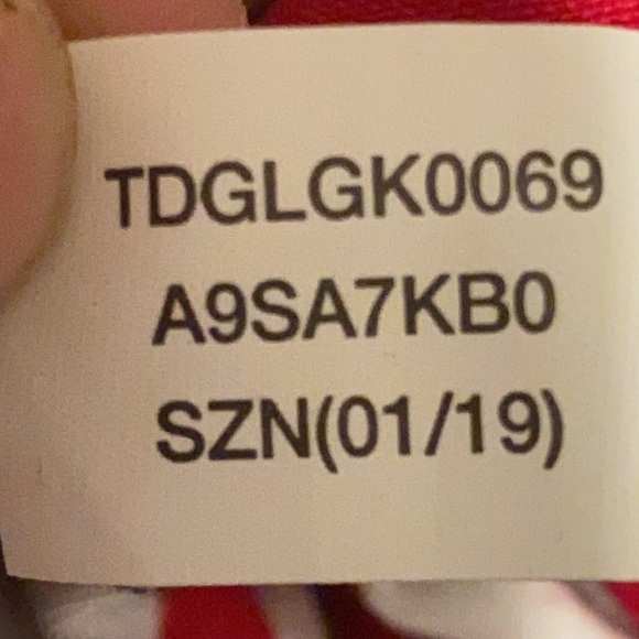 Tommy‎ Hilfiger red white black striped sleeveless maxi dress size small #72414 - Picture 11 of 11